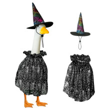 Costume d'oie d'Halloween, vêtements pour ciment haut, vêtements en plastique, vêtements de porche, costume de jardin, Halloween