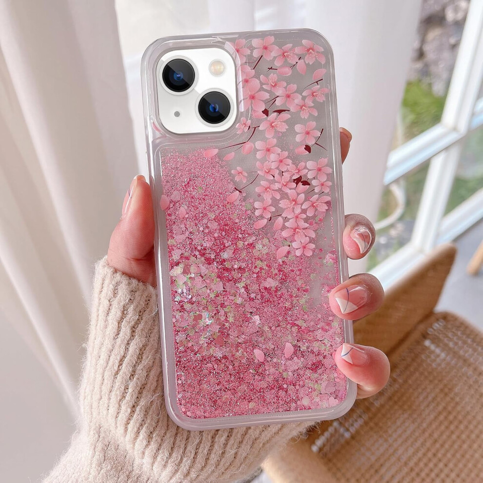 Iphone 15 Glitter Liquid Quicksand Case Â Transparent Light 919886047217