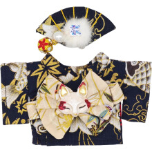 Doll Clothes Set Japanese Kimono 3 Pcs for 15cm 17cm Dolls