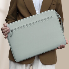 Laptop And Tablet Bag 14.1-15.4 Inches Universal Double-layer Storage Shockproof And Not Afraid Of Scratches Waterproofs Computer Bag