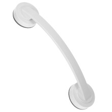 Barres d'appui de baignoire Pretyzoom pour seniors, soutien de sécurité, ABS, fixation murale, blanc, 1 ensemble