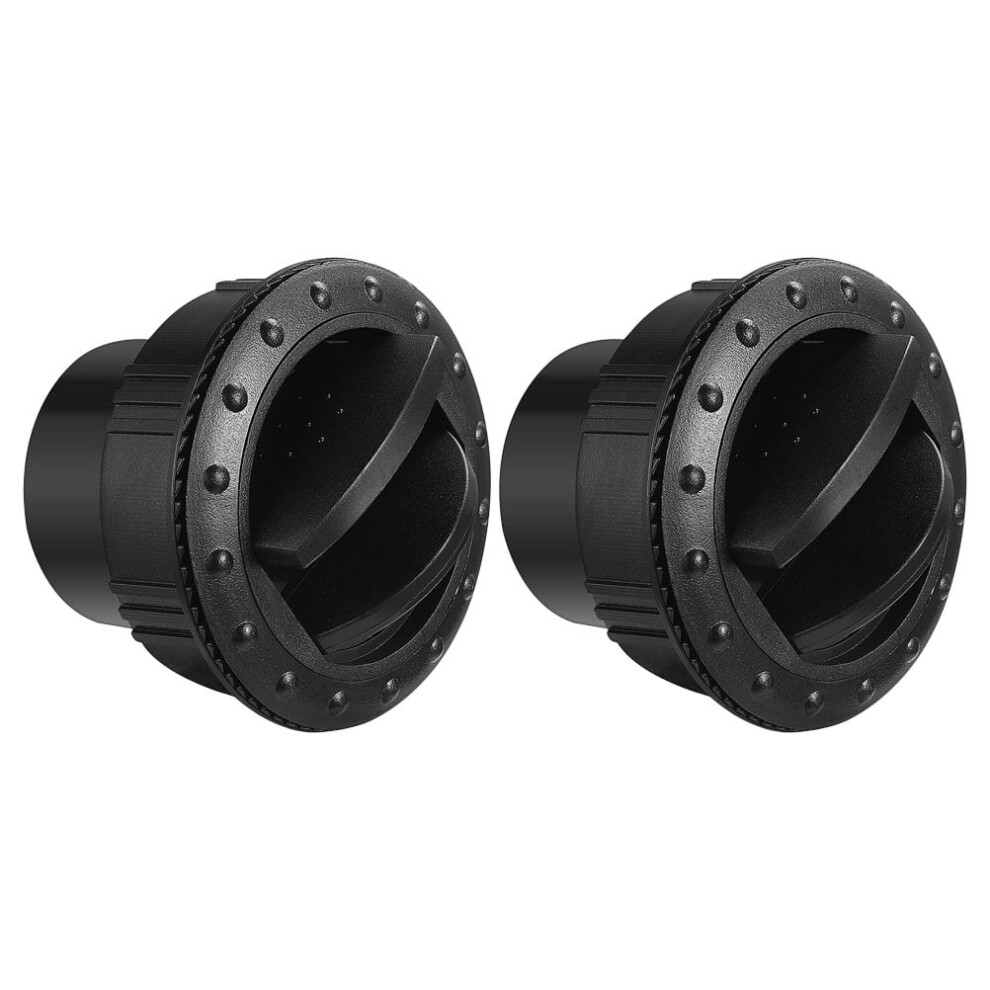 2Pcs Adjustable Air Vent Grille Outlet For Rv Air Conditioning Outlet Air Conditioning Vent Deflector Center Dashboard Air Outlet 9425574221407