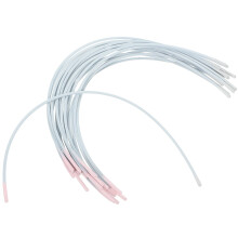 20 Pairs Underwire Replacement Steel Ring Metal Curved for Bra Manufacturing