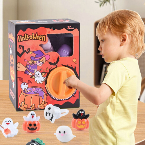 Σετ παιχνιδιών με μίνι κάψουλες για το Halloween – 6 φιγούρες έκπληξης