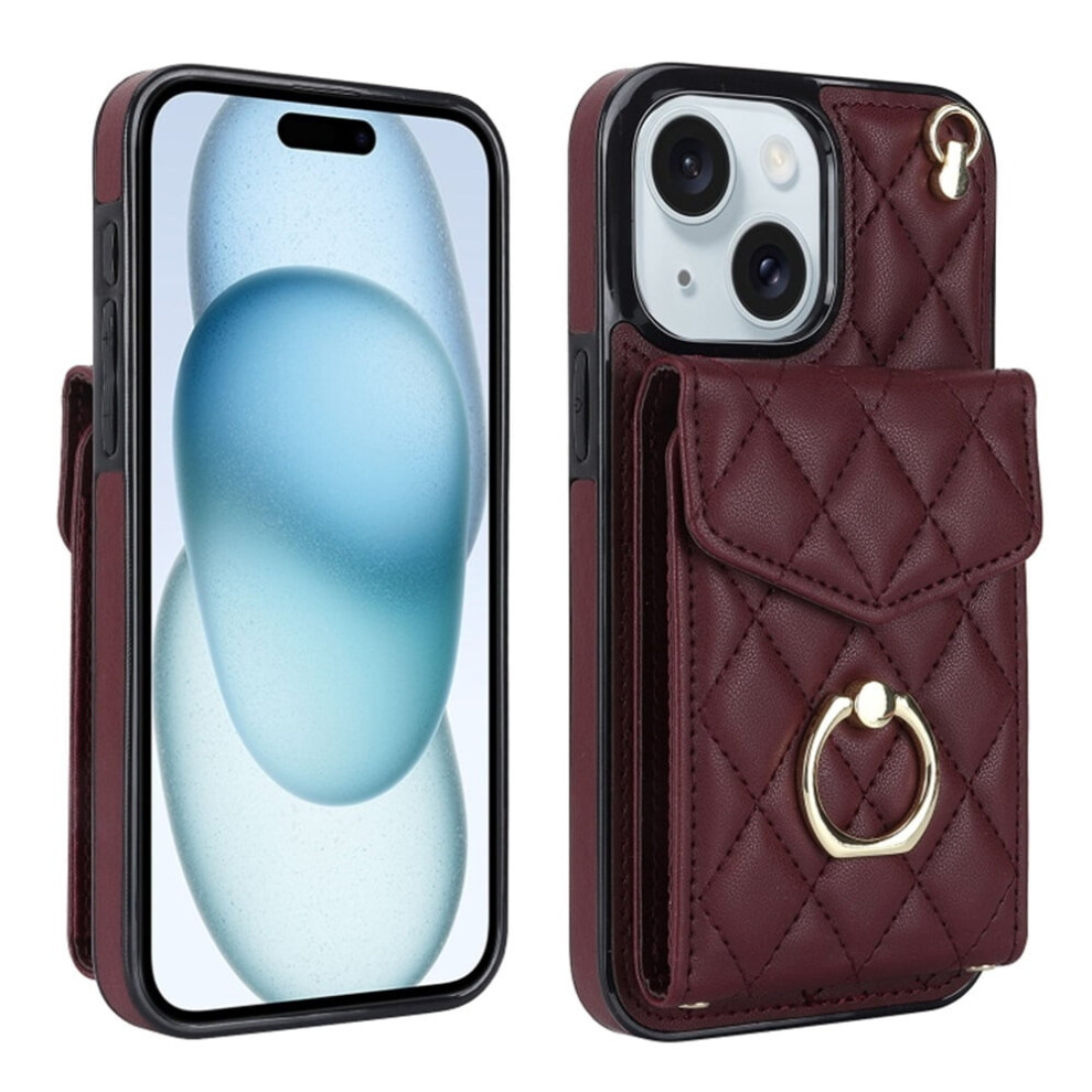 Iphone 16 Plus Case Pu Leather Wallet With Rfid Shielding 9101399758686