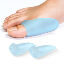 Protecție pentru hallux valgus cu gel, pachet de 12 pernuțe și tampoane pentru hallux valgus pentru degetul mare de la picior – Ameliorează