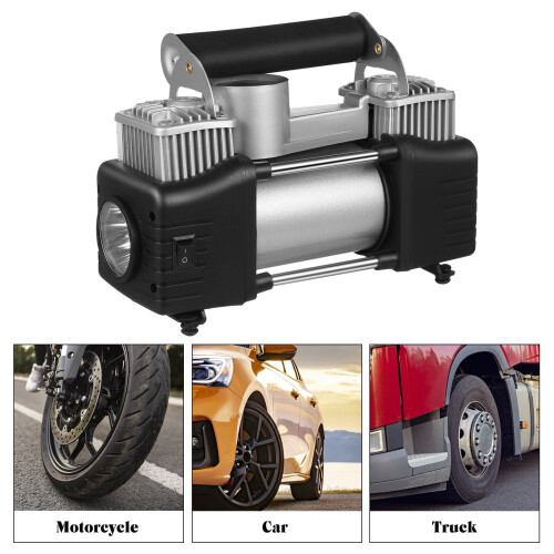 ETEREAUTY Φουσκωτή Ελαστικών Φορητή Αντλία Αέρα 150PSI Μεταλλικός Κύλινδρος Γρήγορης
