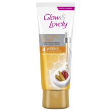 Glow & Lovely Natural Glow Herbal Serum Cream With Turmeric And Saffron | Deeply nourishes and hydrates the skin - 100g