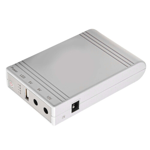 Τροφοδοτικό εφεδρικής τροφοδοσίας Mini UPS 10400mAh DC12V9V5V για σύστημα ασφαλείας οθόνης