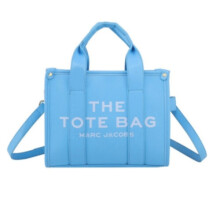 (Blue) Womens Handbags Designer Vintage Laptop PU Leather Shoulder Tote Bag