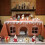Julduk med pepparkakshus 150x180cm 1