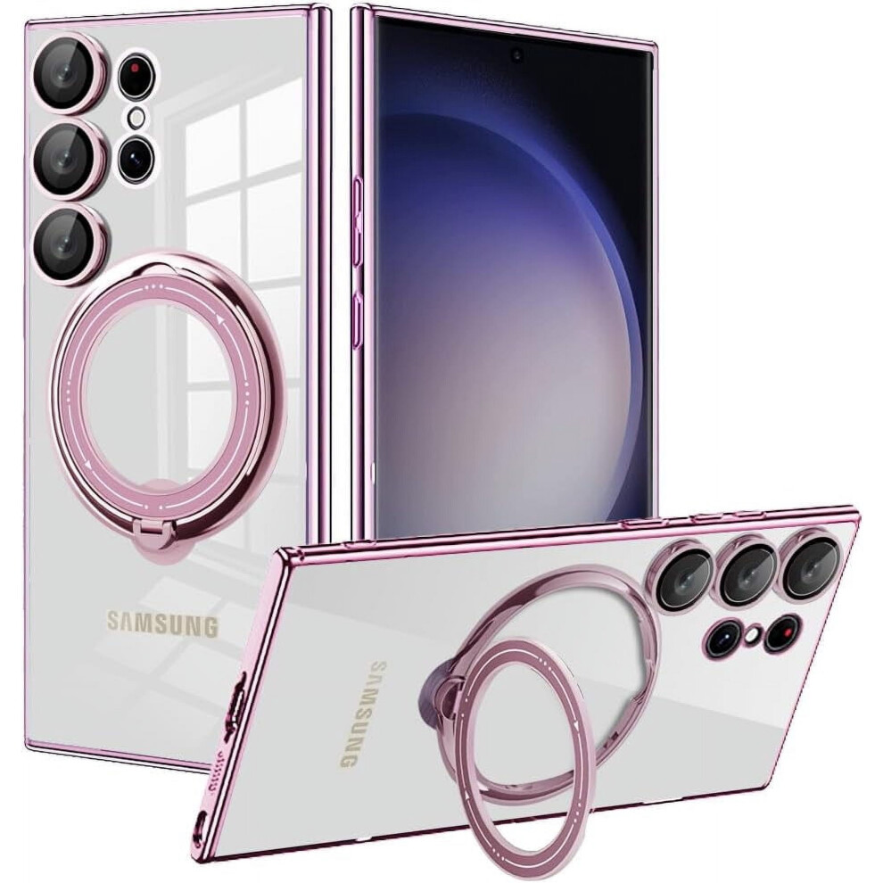 Clear Shockproof Case For Galaxy S22 Ultra 5G Â Magnetic 9362892752810
