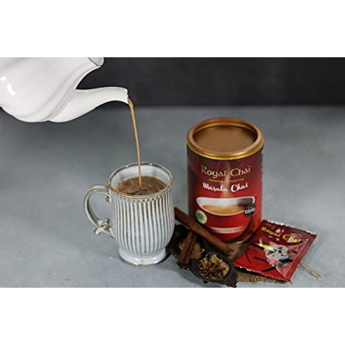 Royal Chai, Unsweetened Tub, Masala, 400g 2