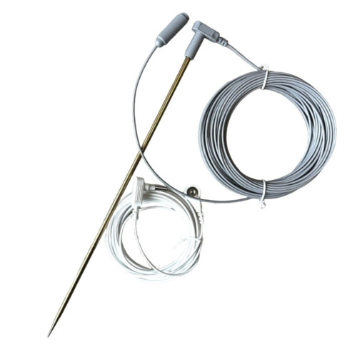 Grounding Rod Kit with 16m Wire and 30cm Copper Earth Stake