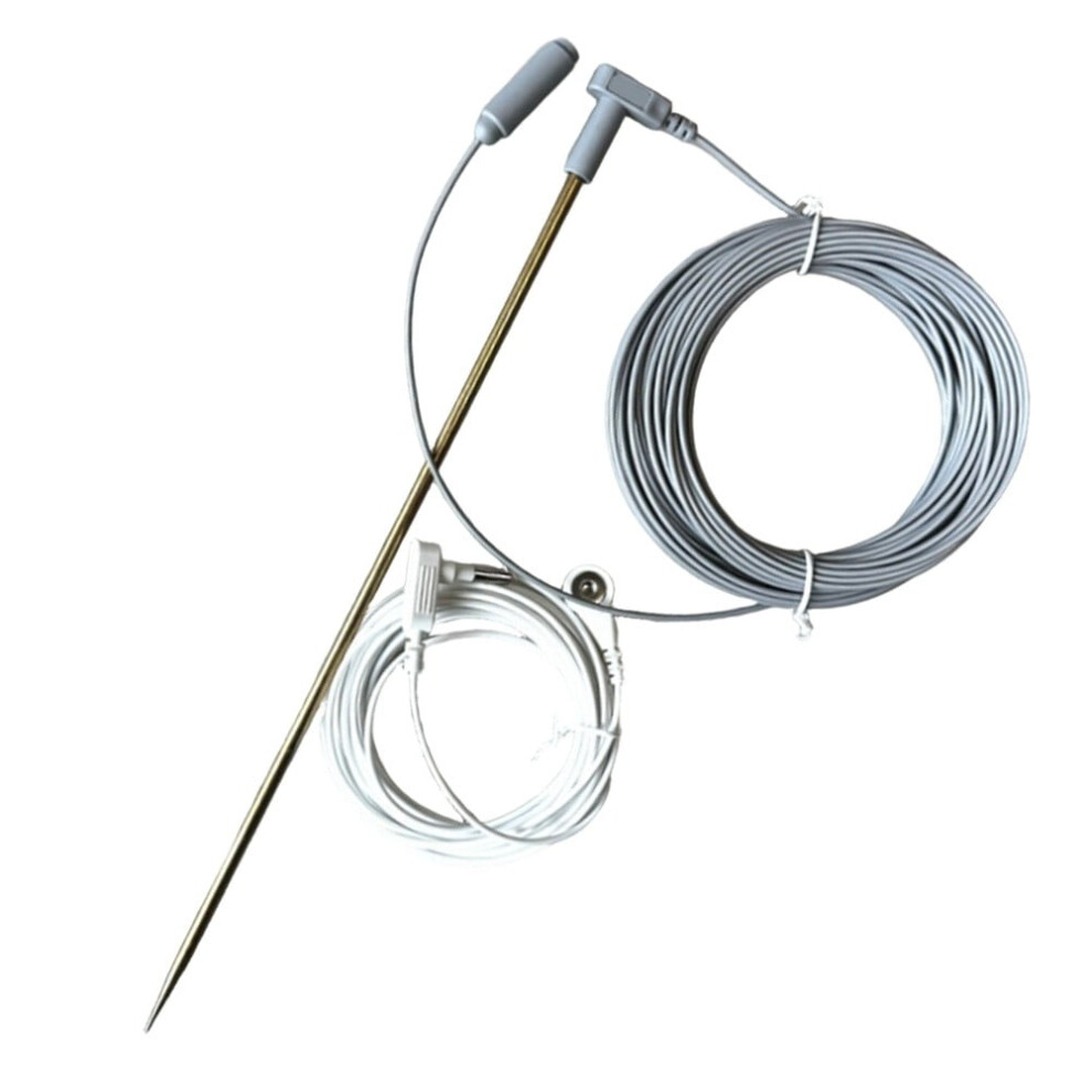 Grounding Rod Kit With 16M Wire And 30Cm Copper Earth Stake 9362892768316