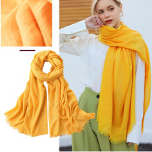 Lenço feminino liso de verão, grande, longo, leve, em linho, para praia, 77 x 37 polegadas.