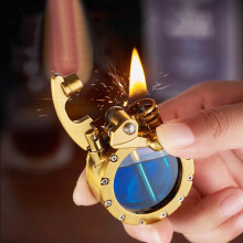 Windproof cigar lighter kerosene pocket utility 1