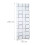 Duschrollo, wasserabweisend, Retro-Fliesen-Design 3