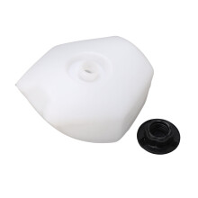 Serbatoio carburante mini bike 47cc/49cc 21x19x9cm in plastica, ricambio