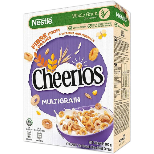 Nestle Cheerios Multigrain Cereal, 390g 2