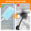 15 PCS Duster Refills Kit Compatible with Flash Dust Magnet, 360? Multi-Surface Duster Replacement with 1 Handle,Disposable Microfiber Refills for 5