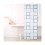 Duschrollo, wasserabweisend, Retro-Fliesen-Design 9