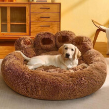 23.62" Dog Beds for Medium Sized Dogs,Donut Dog Bed,Pet Beds for Large Dogs,Indestructible Washable Chew Proof Comfort Cat Bed Small Crate