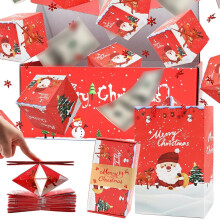 Coffret cadeau surprise de Noël pour de l'argent liquide