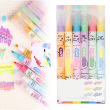 Pens 6Pcs Highlighters Chisel And Tip Highlighters Highlighters Assorted Colors Creative Color Changing Markers For Journaling Coloring Christmas
