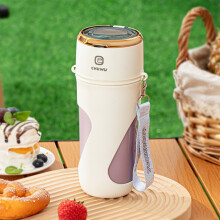 Portable Juicer Cup with Rechargeable Battery and Steel