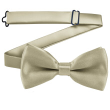 Bow Tie Solid Color Adjustable for Kids Khaki One Size