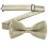 Bow Tie Solid Color Adjustable for Kids Khaki One Size 1