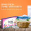 3 Pack Spring Fresh Tumble Dryer Laundry Sheets - 105 Sheets For Fresh Clothes and Linen 3