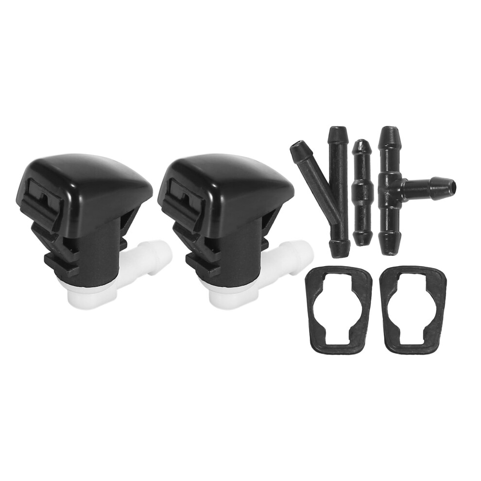 Windshield Washer Nozzle Kit 68269108Aa For Dodge Durango With 3 Hose Connector 1 Set 9128909359942