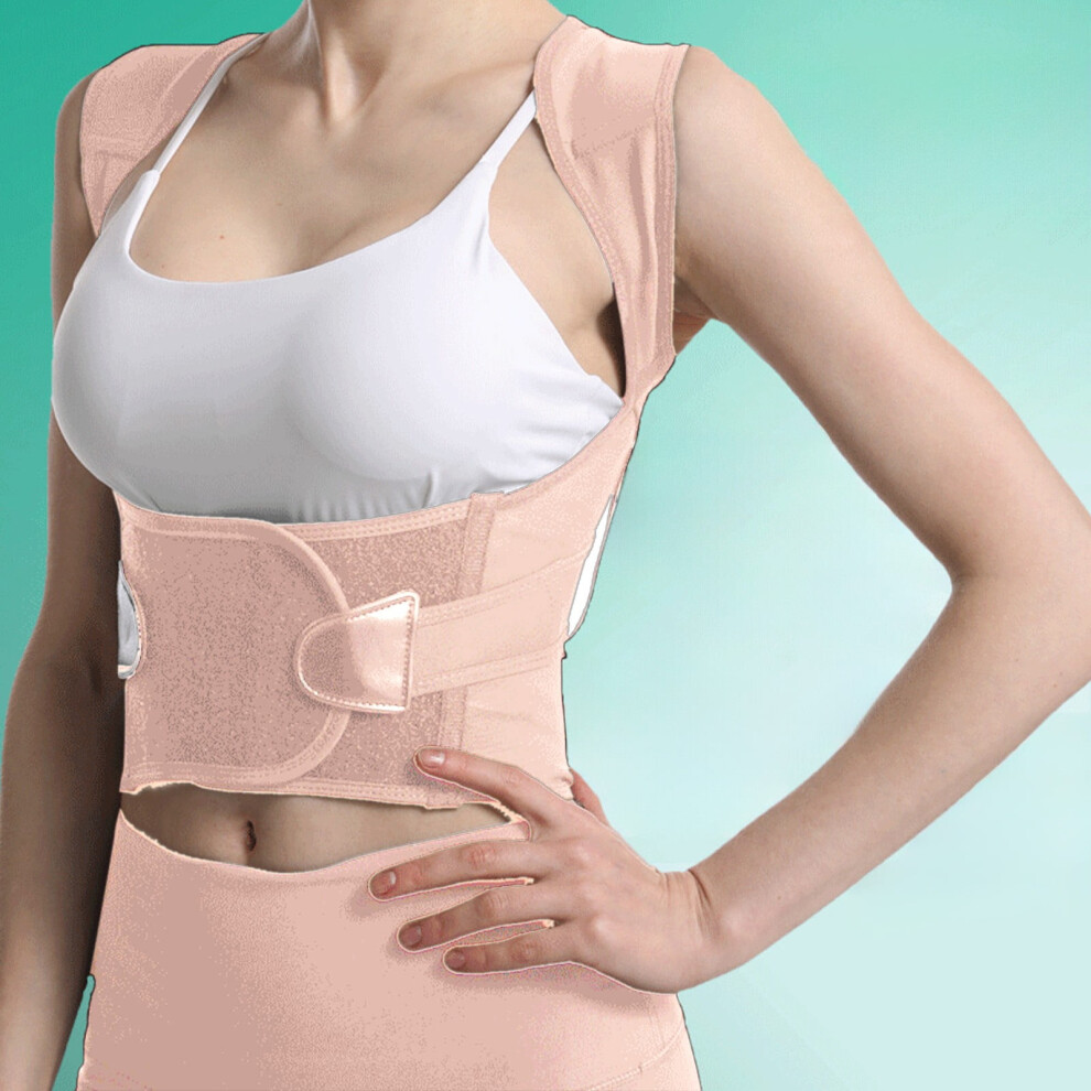 Posture Corrector for Kyphosis Thin Back Support Strap for Men and Women Invisible Spine Straightener Straight Waist Abdominal Compression Shaping