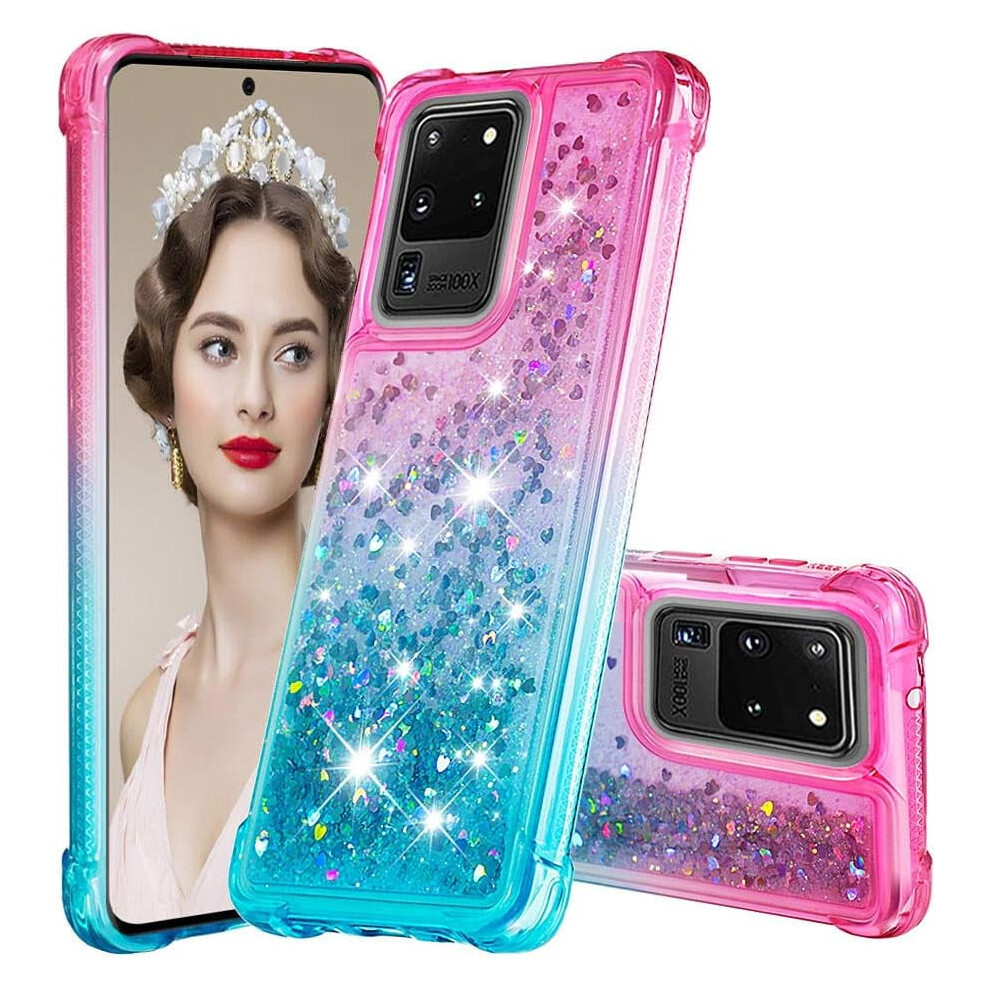 Liquid Glitter Case For Samsung Galaxy S20 Ultra Shockproof 9341593932356