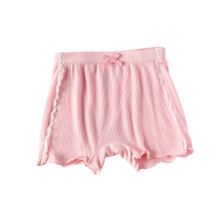 AWZXDE Girls Secure Fit Shorts For Girls Solid Color Loose Fit Underwear Layer Casual Comfortable Summer Wear Pink,6-7 Years