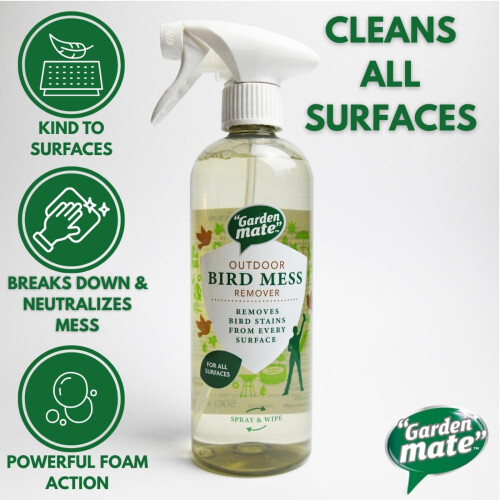 Garden Mate Bird Mess Remover 500ml 1