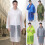 Rain Poncho for Adults Reusable EVA with Hood and Drawstring 1