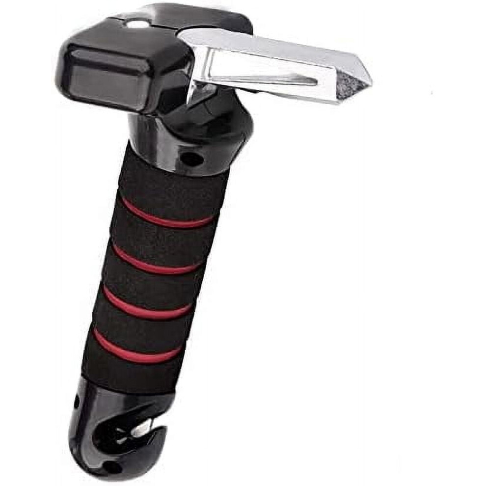 Heavy Duty Car Door Handle Assist For Elderly & Disabled – 3-In-1 Mobility Aid (Led /Seatbelt Cutter/Window Breaker), Anti-Slip Grip Light