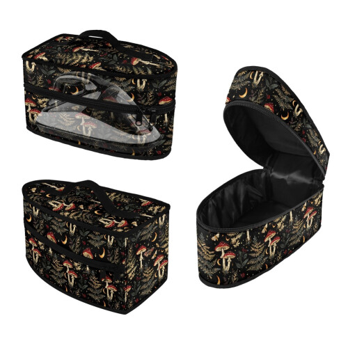 Portable Travel Steamer Storage Case with Zipper and Handle
