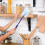 Replacement Handle Compatible with Swiffer Duster Refill, Extended Handle Only Telescopic Extended Pole Adjustable Length Duster Handle for Home 5