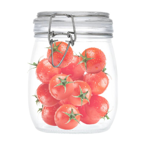 Glasförvaringsburkar lufttäta läckagesäkra med låslock 6-pack 2