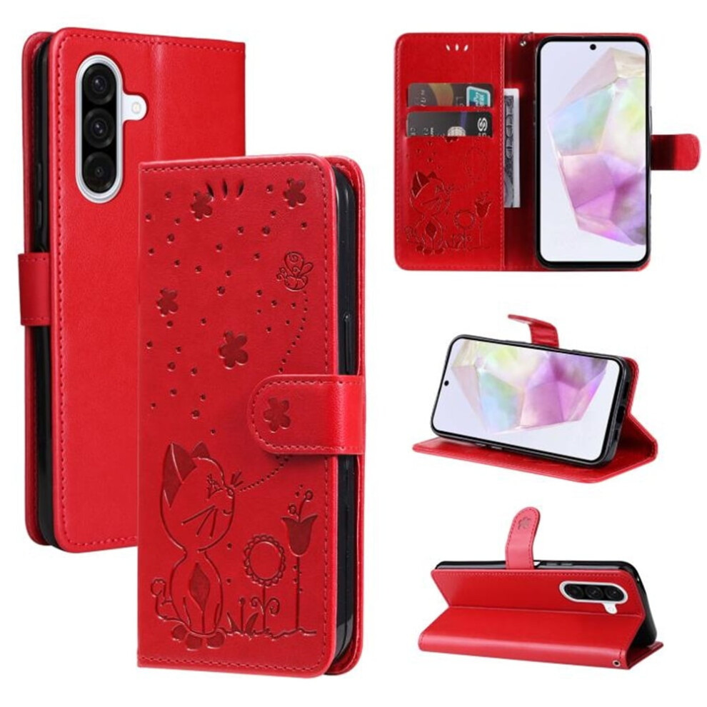 Pu Leather Flip Wallet Case For Samsung Galaxy M56/A36 5G 9341593945387