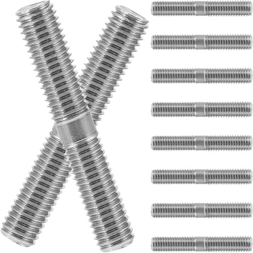 Double-Headed Screw Bolts 10 pcs