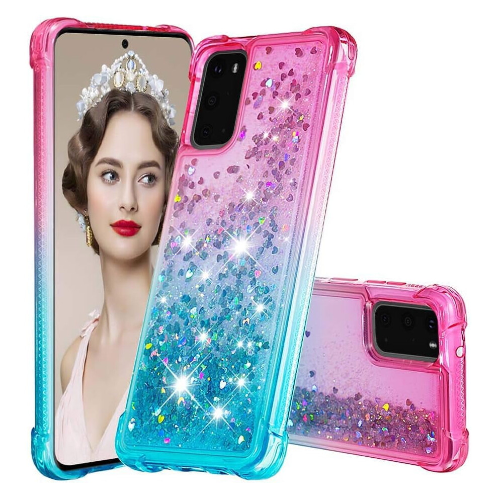 Liquid Case For Samsung Galaxy S20 Â Turquoise Gradient Green 9341593954129