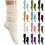 Fuzzy Socks Dam - Vinterhustofflor - Mysiga tjocka varma sovsockor 1