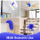 Fogray Extendable Feather Duster on a Stick, Bendable Microfiber Duster with Extra Long Telescopic Extension Pole and Cobweb Brush Extendable, 5