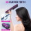 Go Brush Pro2025Φορητή βούρτσα ισιώματος με οθόνη LCD θερμοκρασίας, γρήγορης θέρμανσης 5