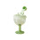 Plastic Sippy Cup Green High-Footed 5.1In Leak-Proof 1